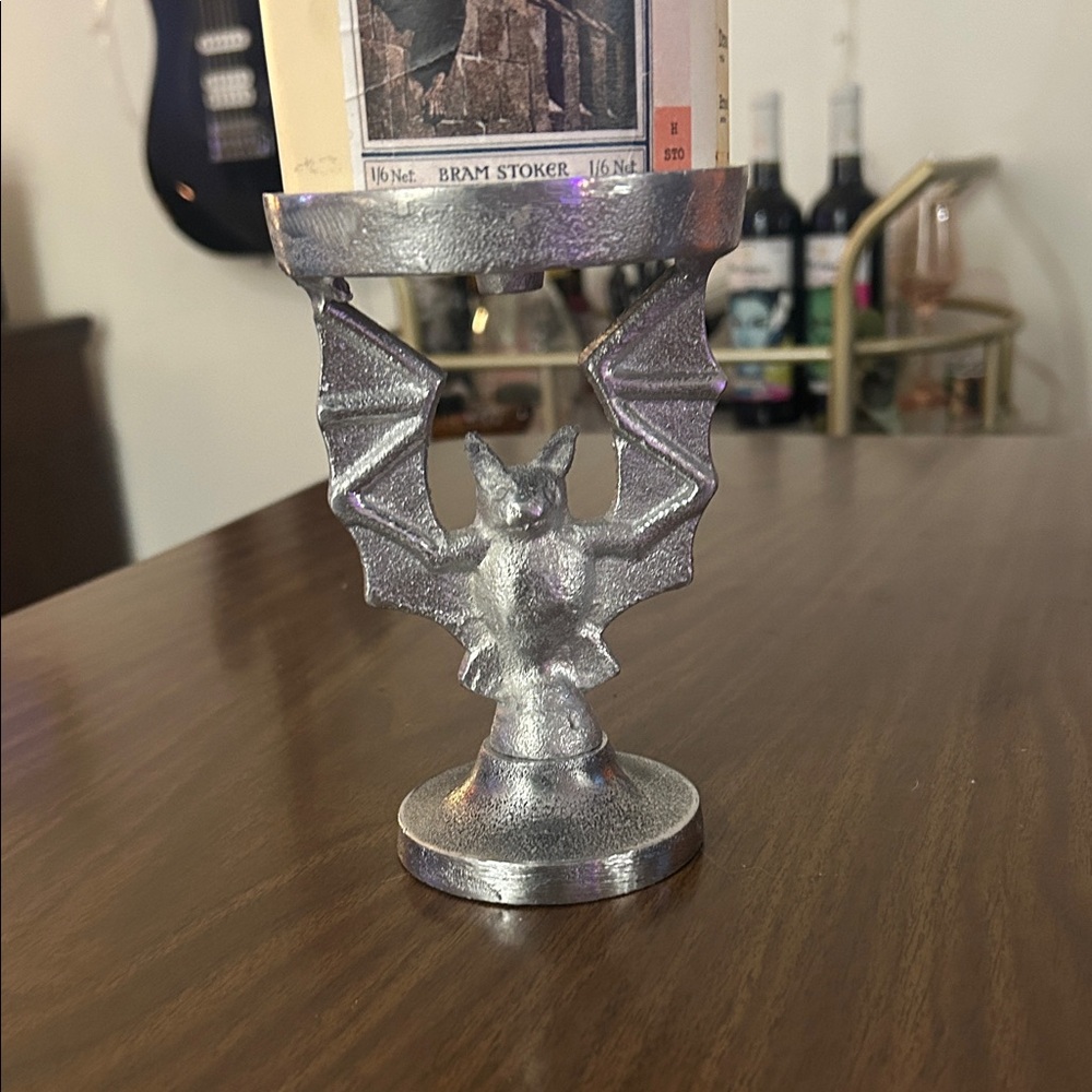 Bat candle holder/ pillar